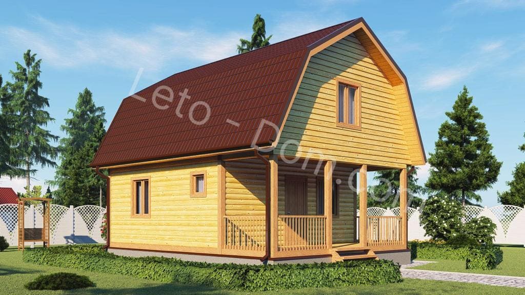 дом из бруса