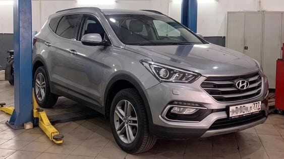Hyundai Santa Fe в техцентре Акпп-Сервис