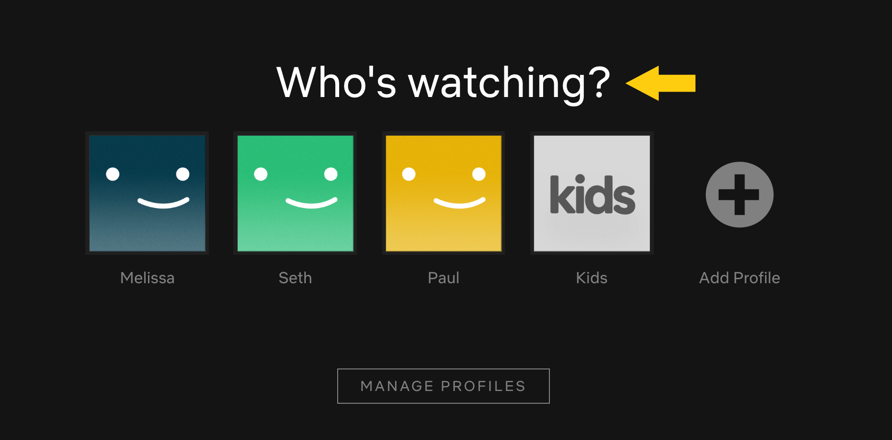 Who's Watching Netflix Template