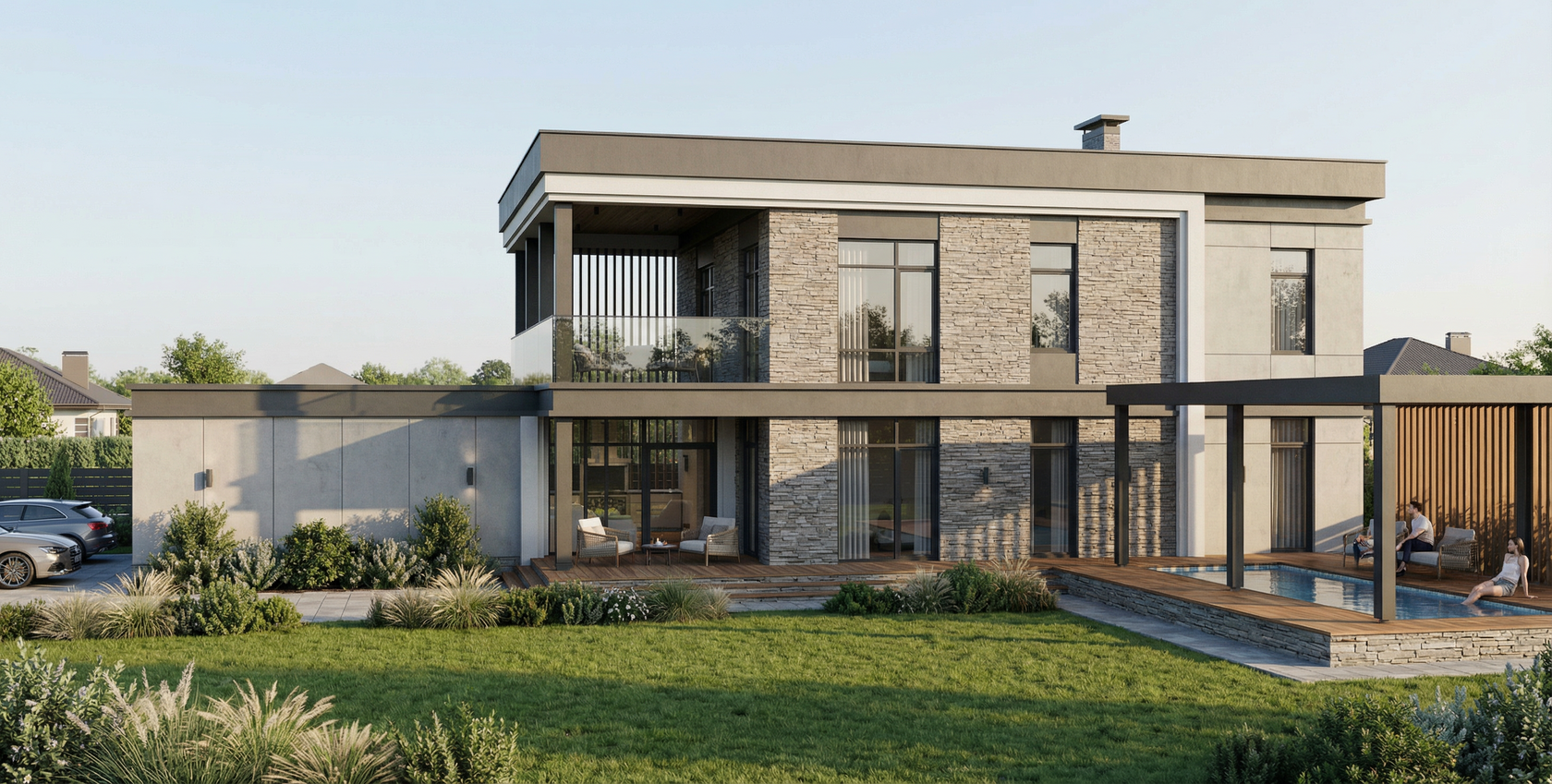 Общий вид участка