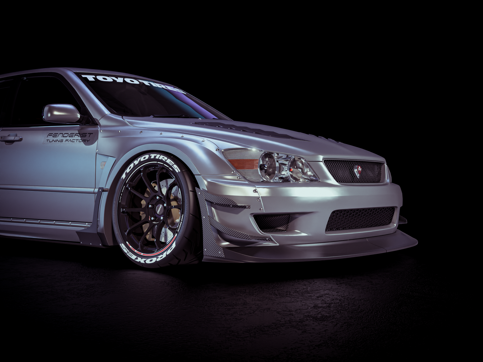 Full FENDERIST SPEC R GRIP kit / WIDE BODY KIT TOYOTA ALTEZZA / LEXUS