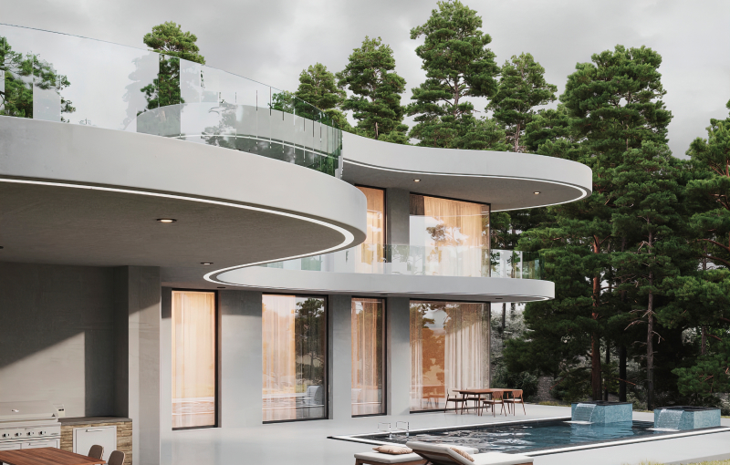 Металлический дом в Крымск 3D-тур