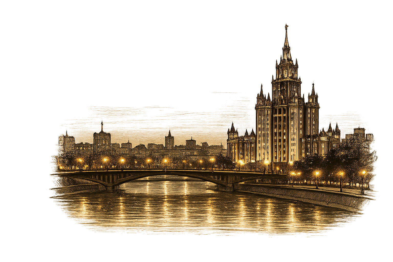 Вечерняя Москва