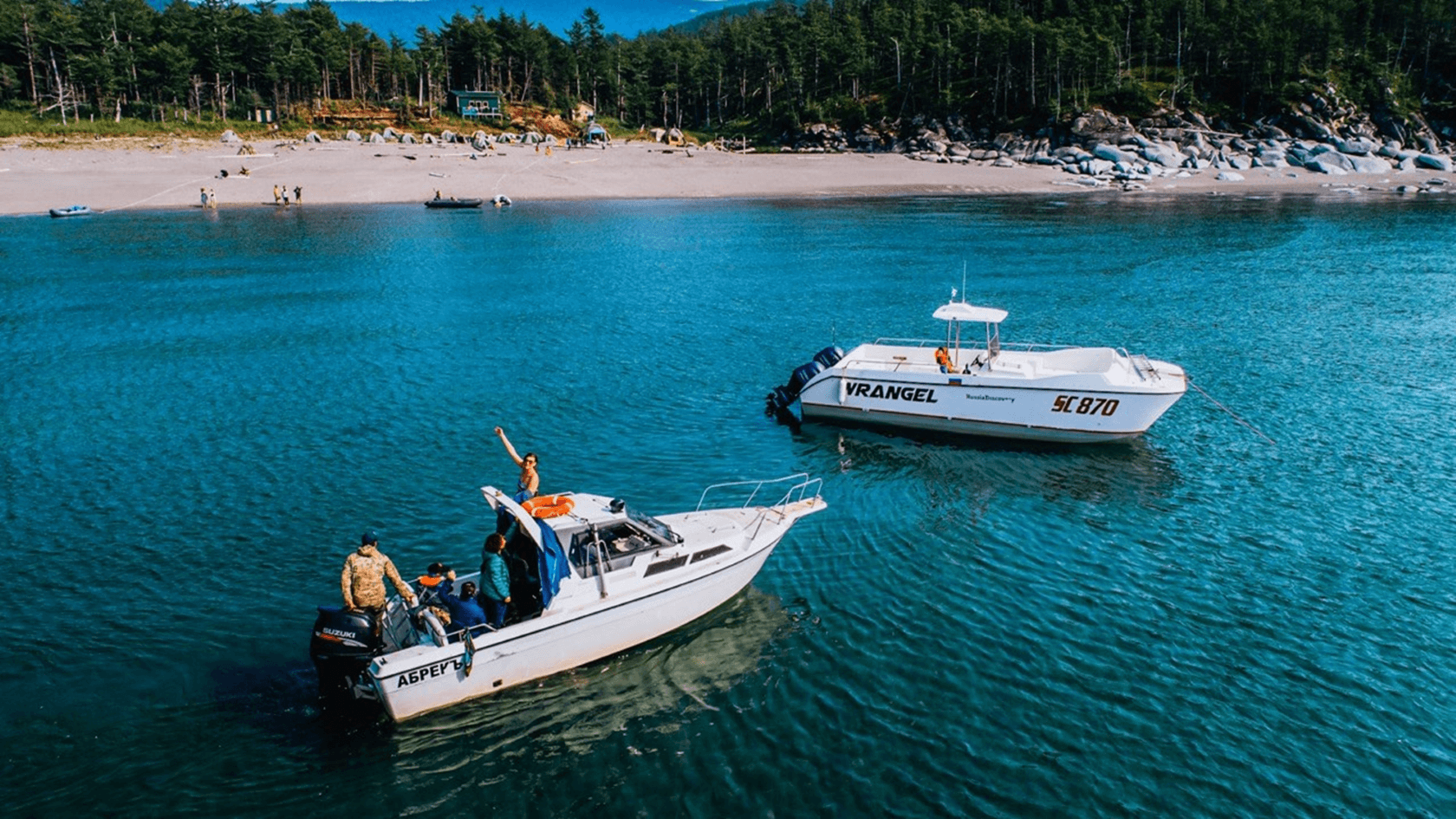 Лодочная станция на Истринском водохранилище