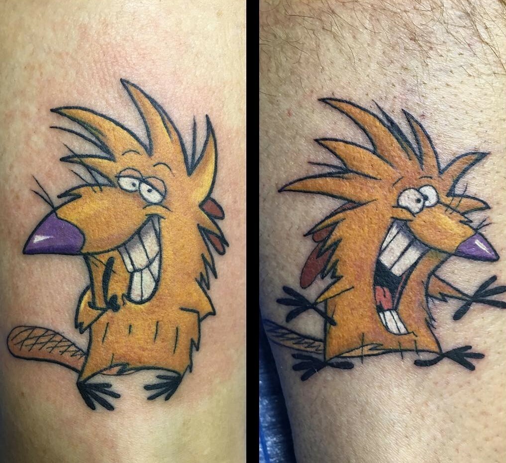 Update more than 69 angry beavers tattoo  incdgdbentre