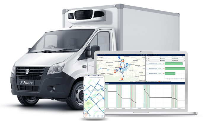 GLONASS transportation monitoring