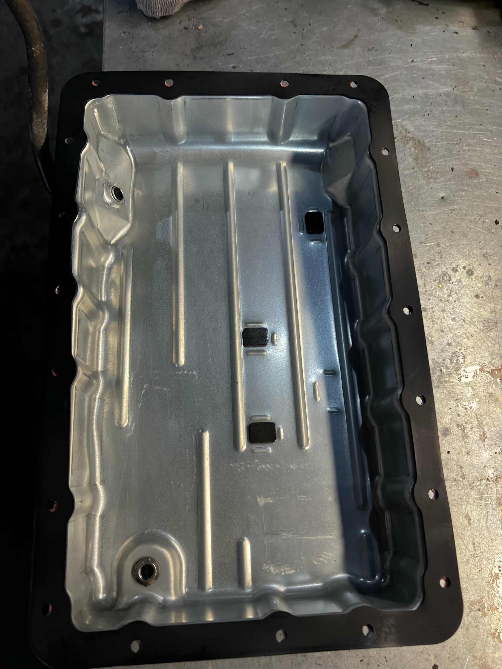 Чистка поддона и магнитов