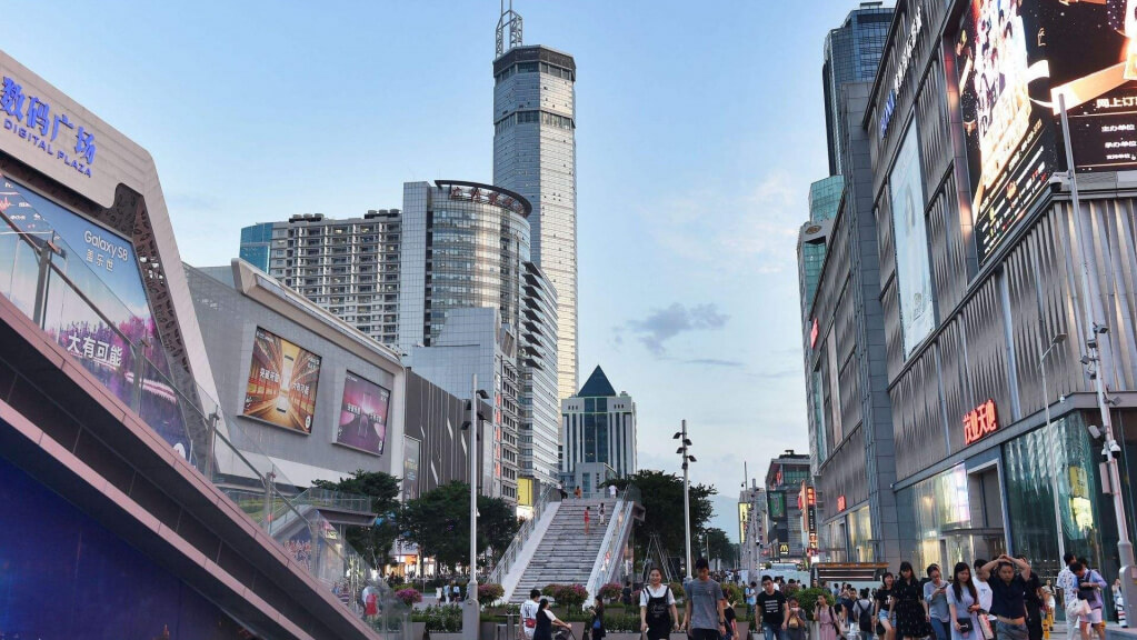 Панорама Шэньчжэня — доставка посылок из России