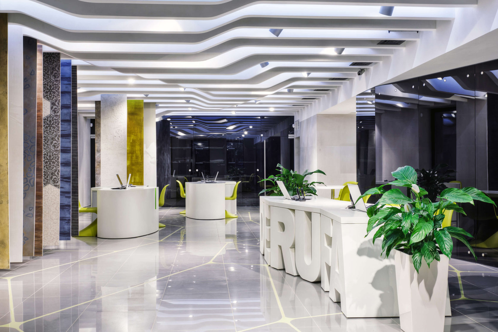 Салон декоративных покрытий «Derufa» - архитектурное бюро Archinform, Екатеринбург