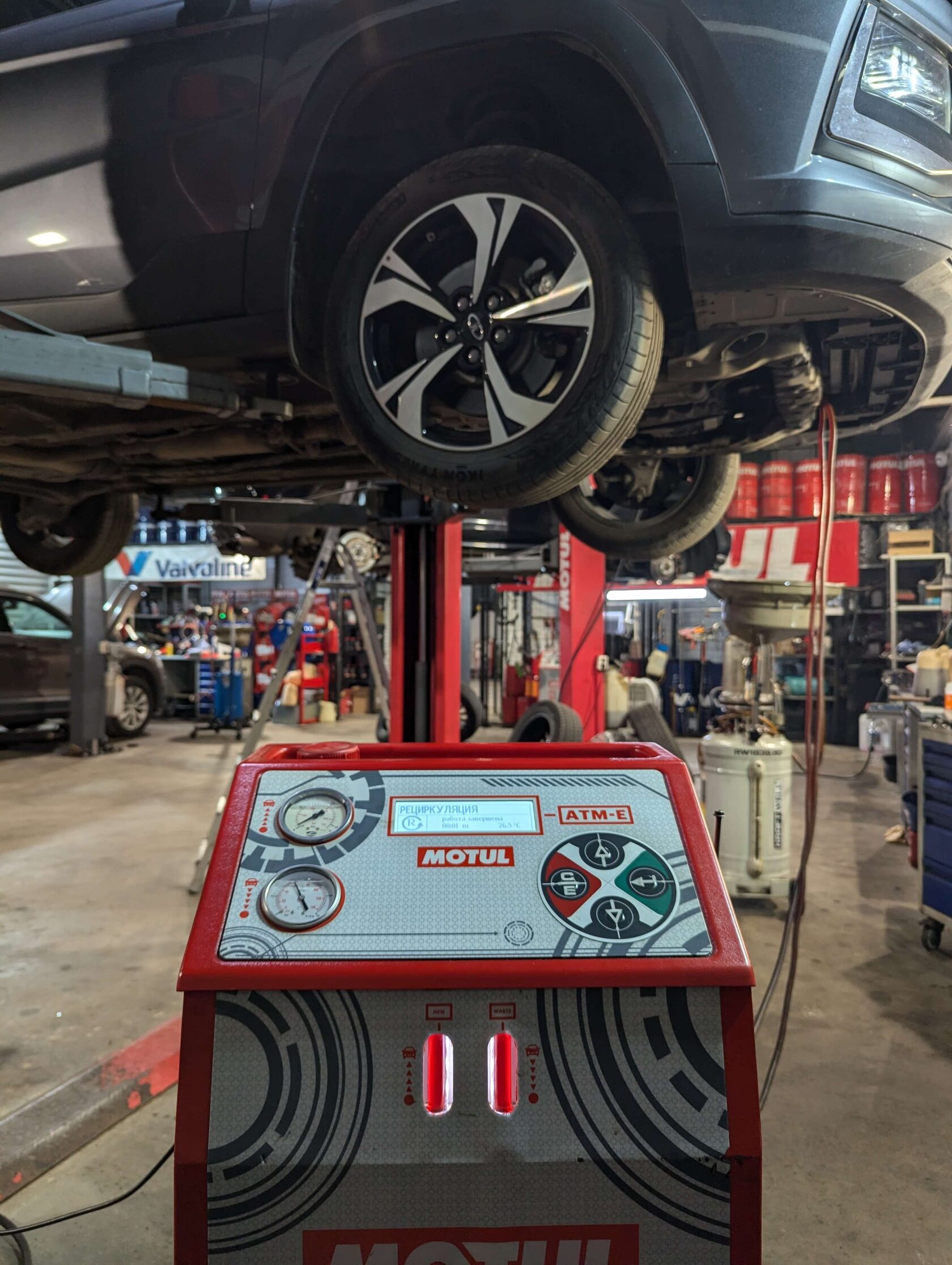 Установка Motul Evo для вариатора Москвич 3