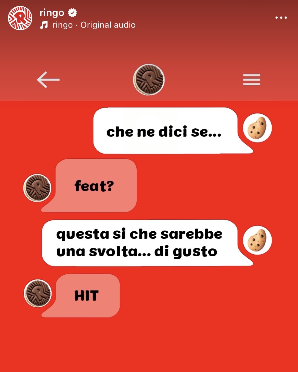 ringo gocciole collab