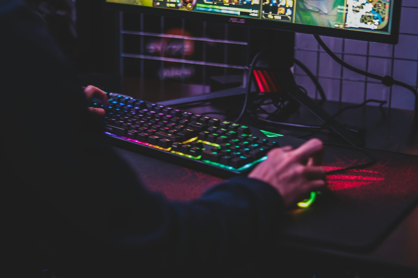 Esports gaming background