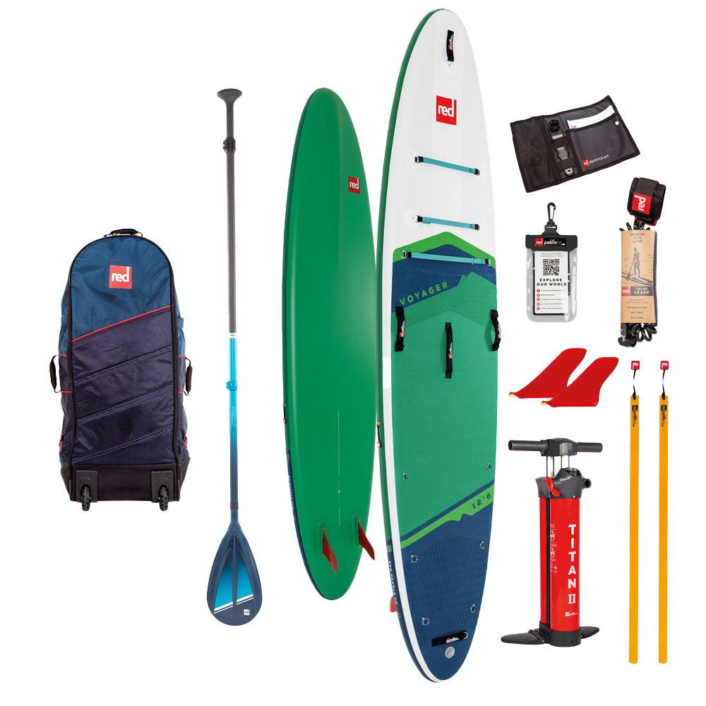 Туринговый сапборд Red Paddle Voyager / Compact MSL PACT — общий вид и особенности