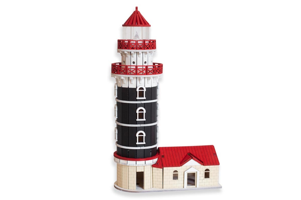 Маяк в посёлке Турка (озеро Байкал, Россия) в масштабе 1:81 (GOGOL SHOP)