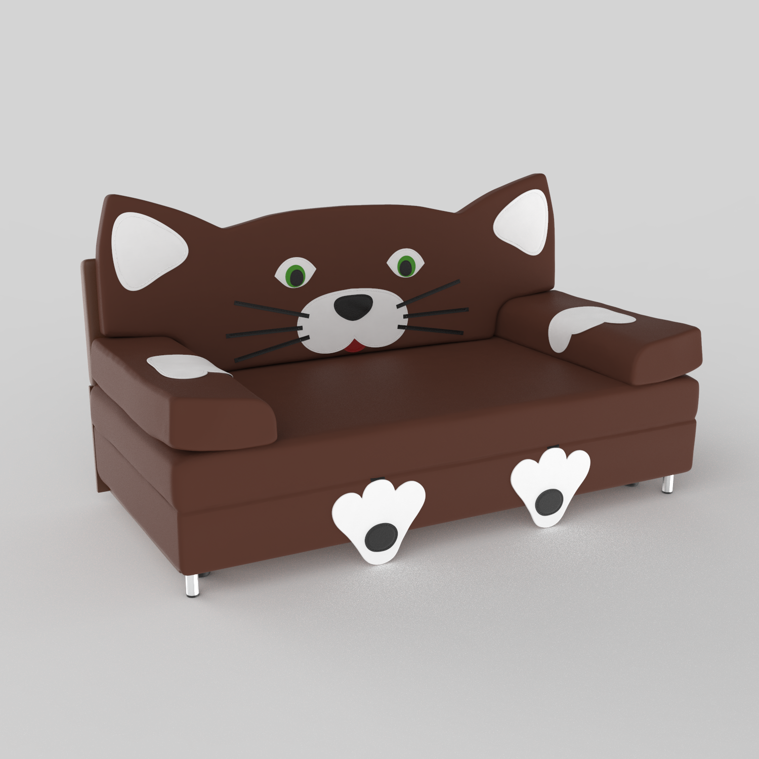 Детский диван котенок