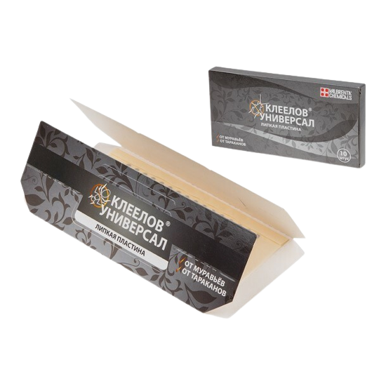 Клеелов липкая пластина Универсал от тараканов и муравьев
