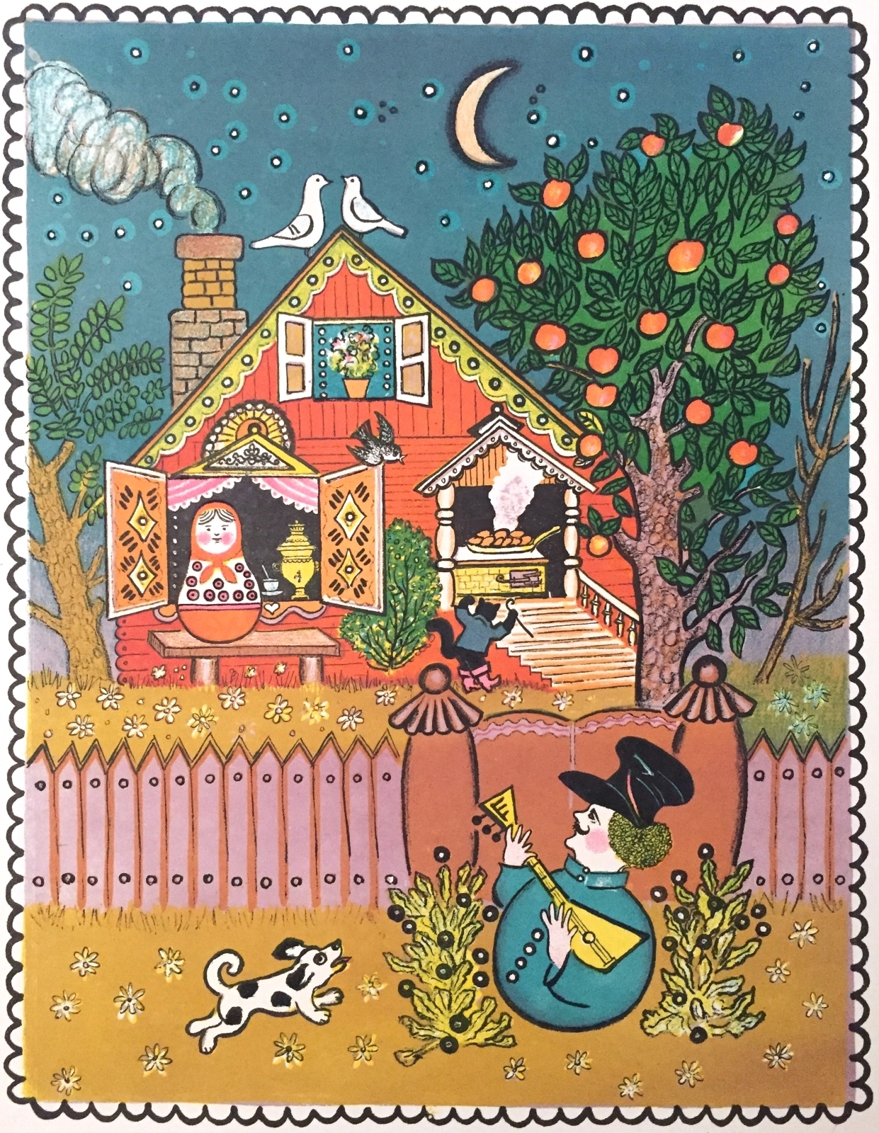 Васнецов Ю.А. Иллюстрация к стихотворению С.Я.&nbsp;Маршака. 1971