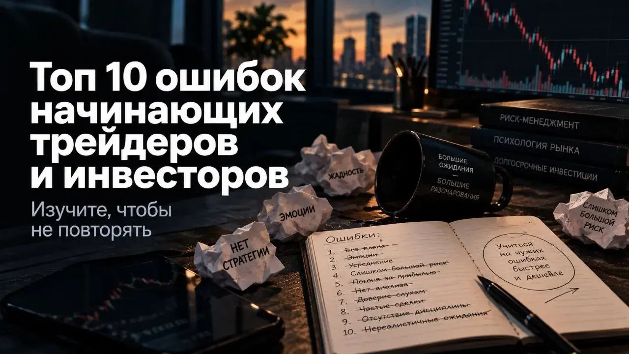 10 распространенных ошибок трейдеров