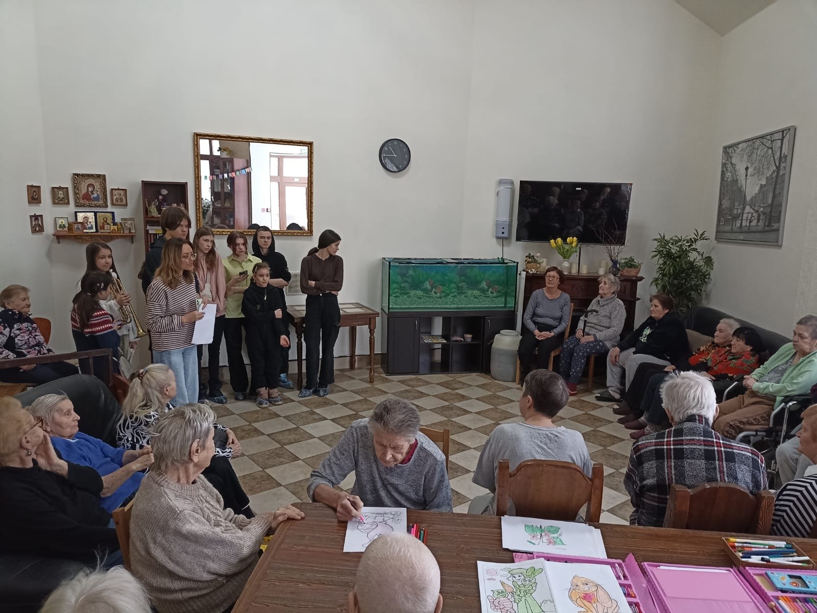 важен каждый, благотворительный фонд, строгино, пансионат сабриново, день защитника отечества, институт культуры, ветеран