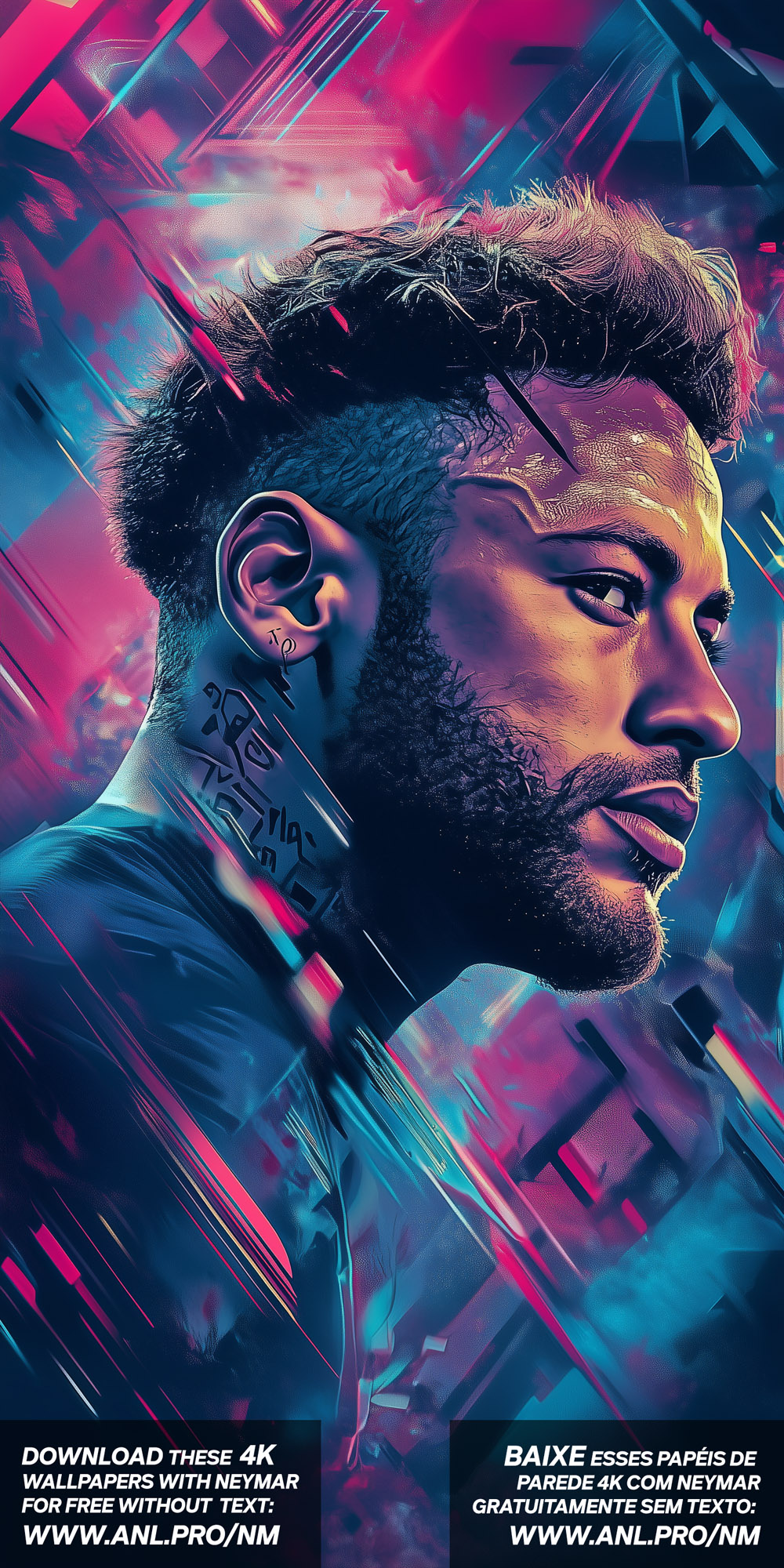 Neymar Jr. papéis de parede para smartphone e telefone 4k 2k 1080p