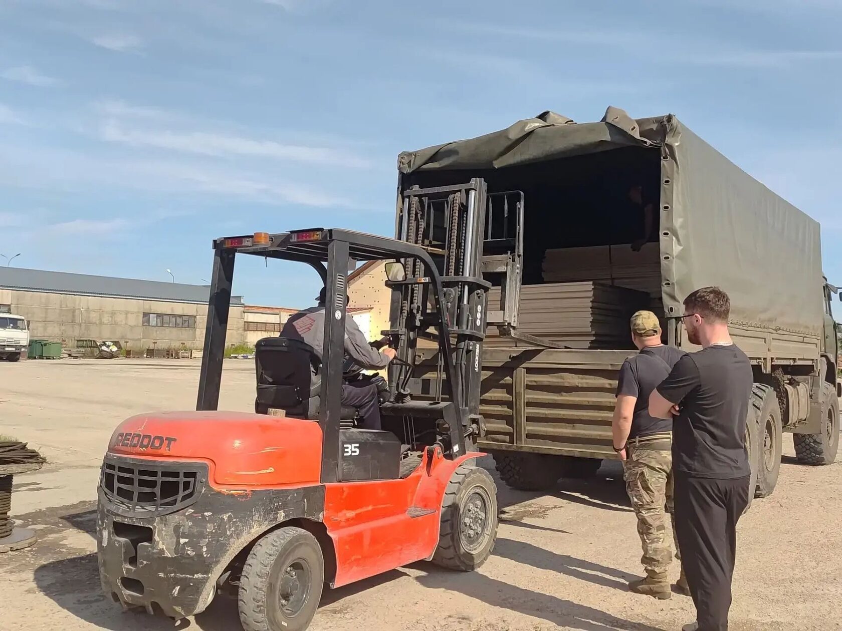 Помощь войсковой части № 41603
