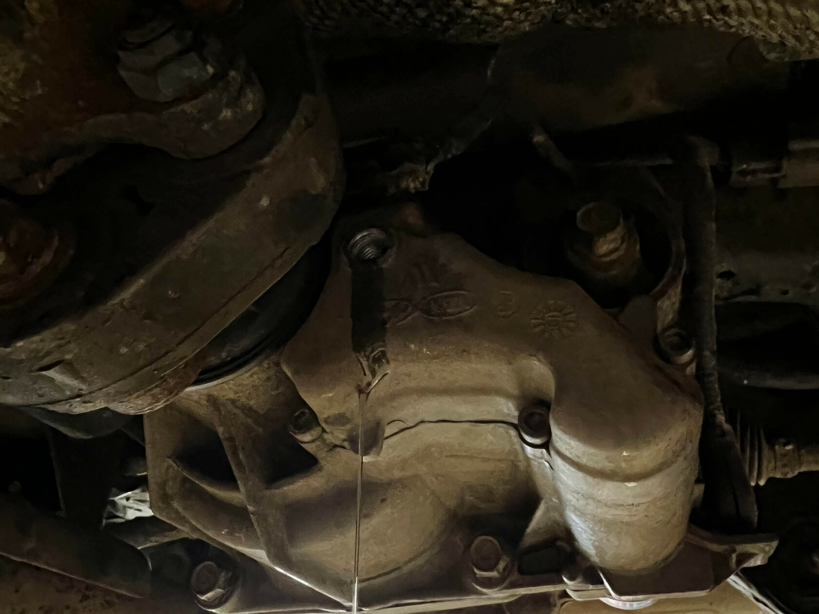 Проверка уровня масла в муфте