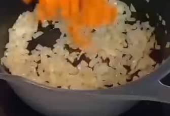 Приготовление овощного супа с чечевицей и сливками: шаг 2