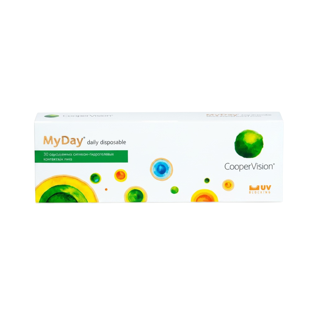Контактные линзы MyDay daily disposable (30 шт)