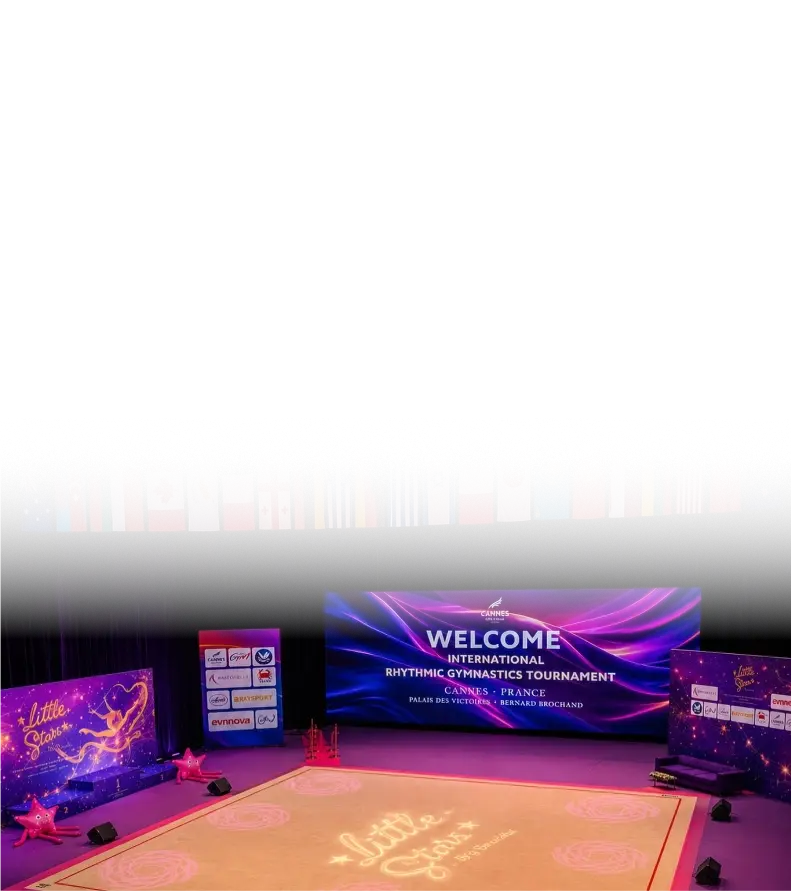 Rhythmic gymnastics competition venue design