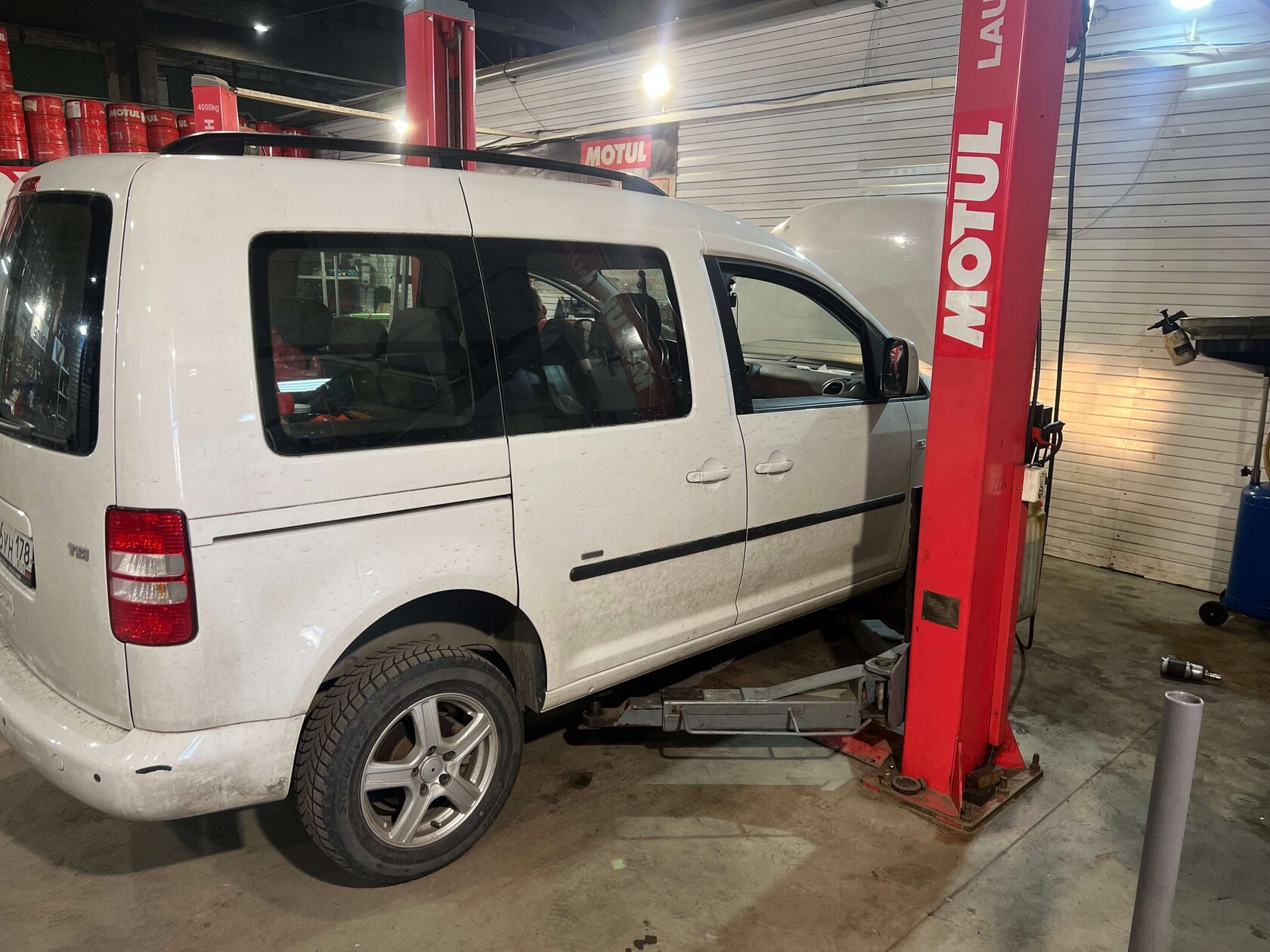 Проверка антифриза рефрактометром Volkswagen Caddy