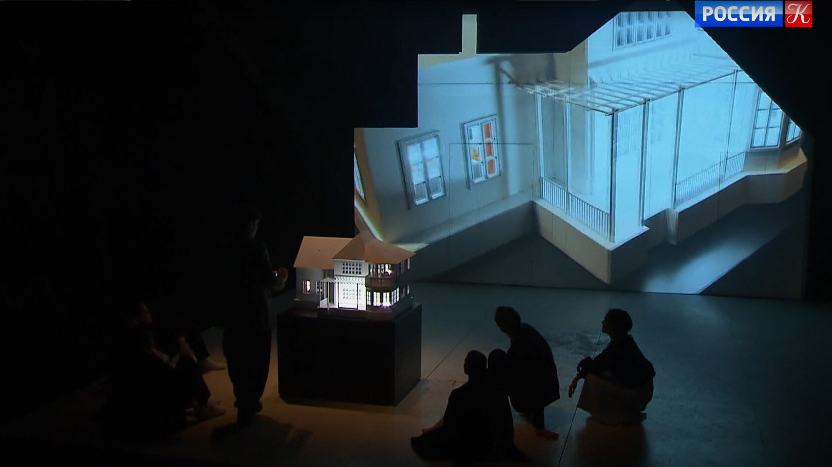 макет дома Вознесенского