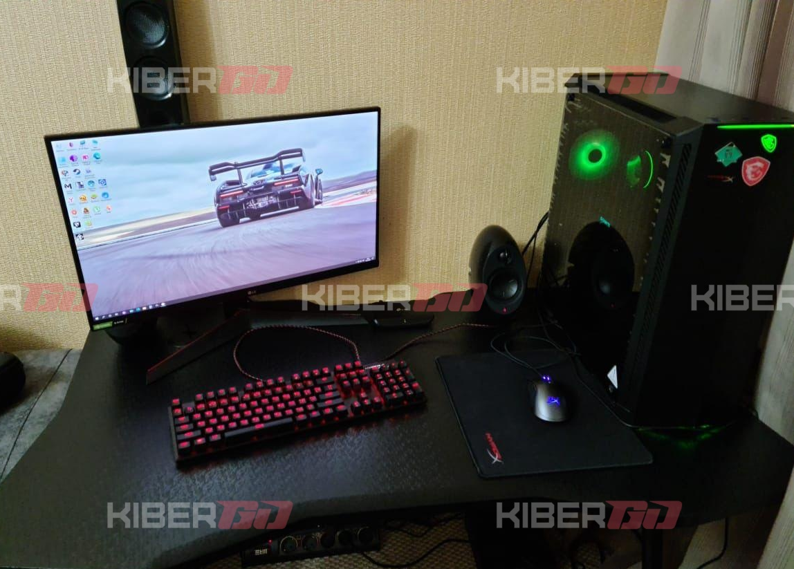 Стол madxracer gaming desk gtt13 carbon