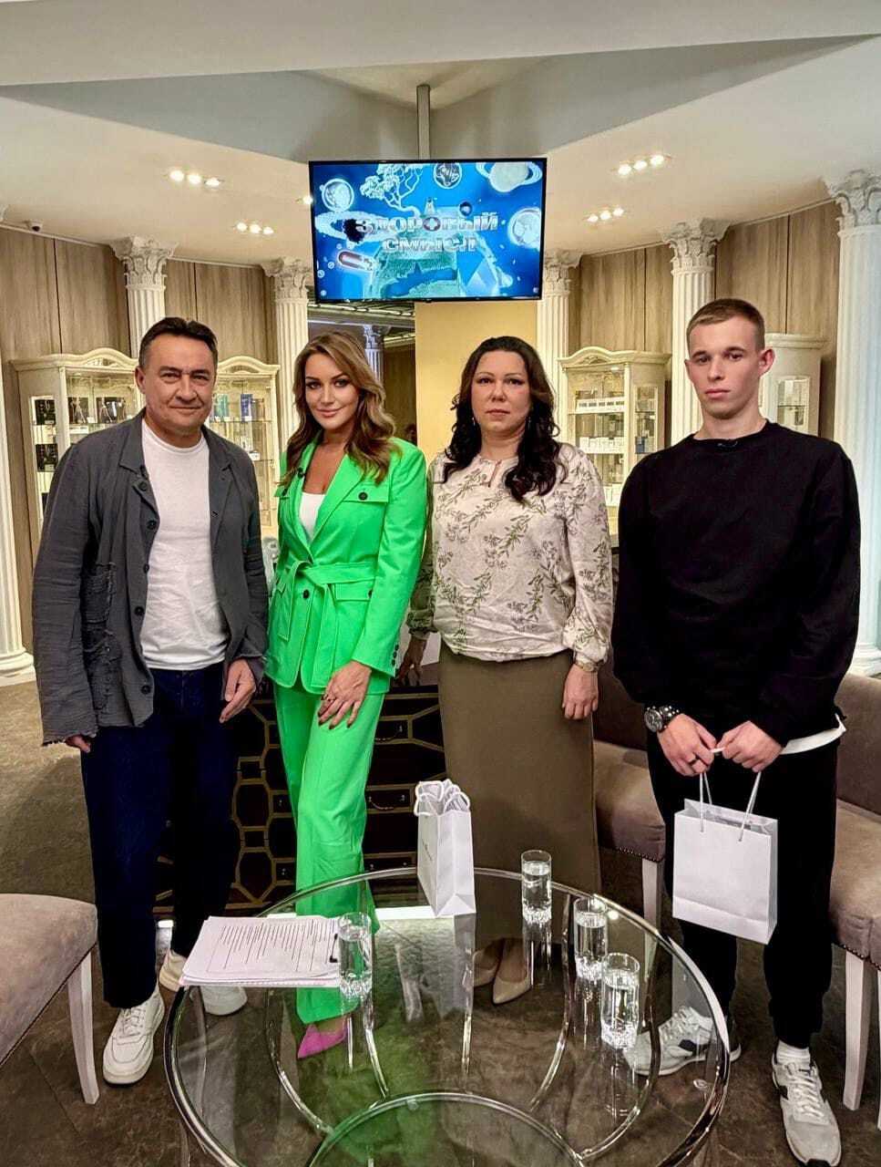 Наша команда побывала на записи программы телеканала ТВЦ