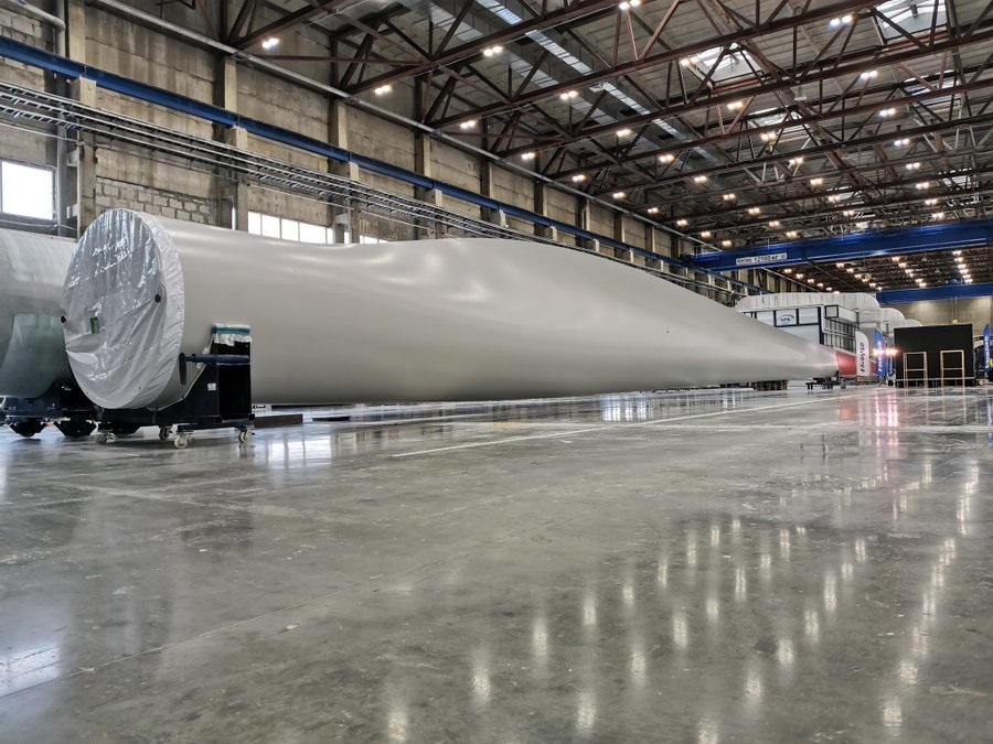 Завод Vestas и РОСНАНО по производству лопастей для ветроустановок впервые поставит свою продукцию на экспорт