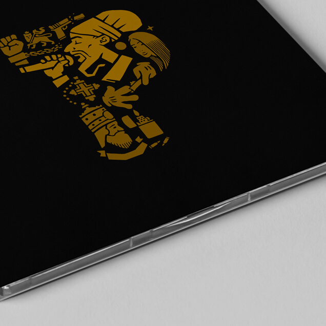 Дизайн музыкальных обложек. Автор Алексей Бархан.