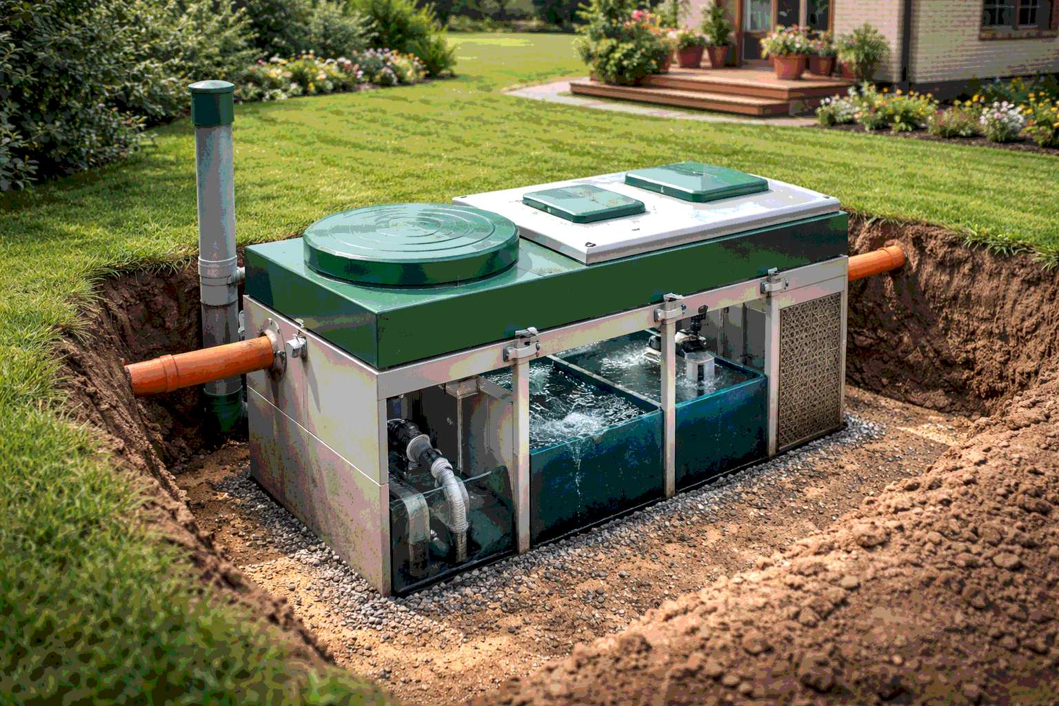 Колодец во дворе