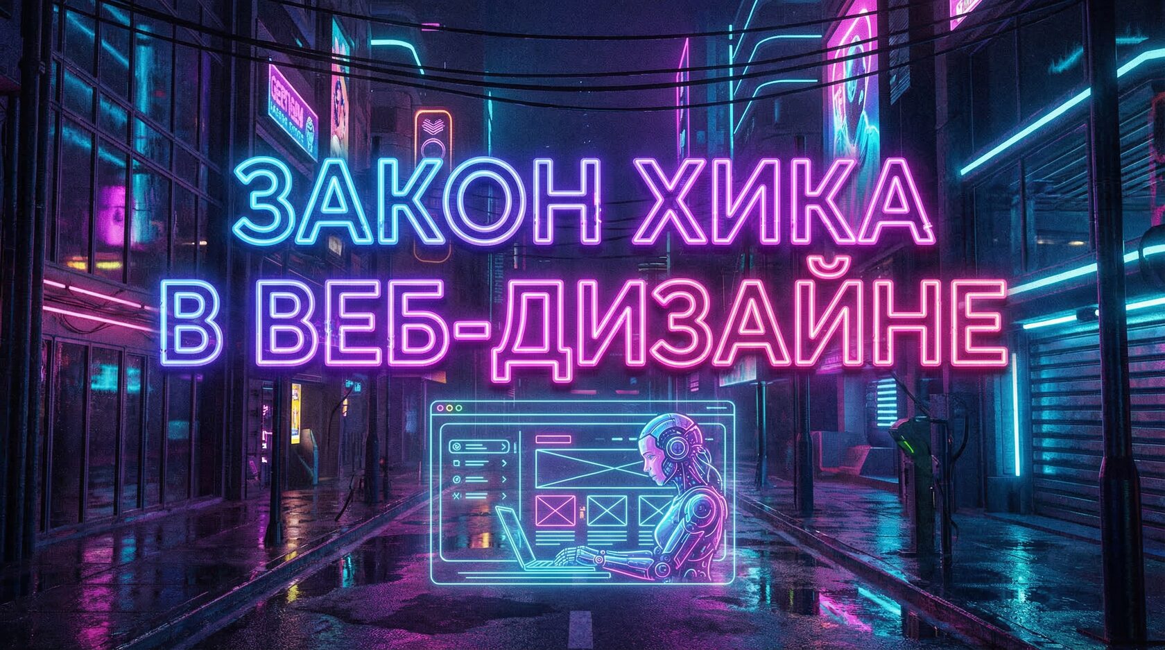 Закон Хика в веб-дизайне