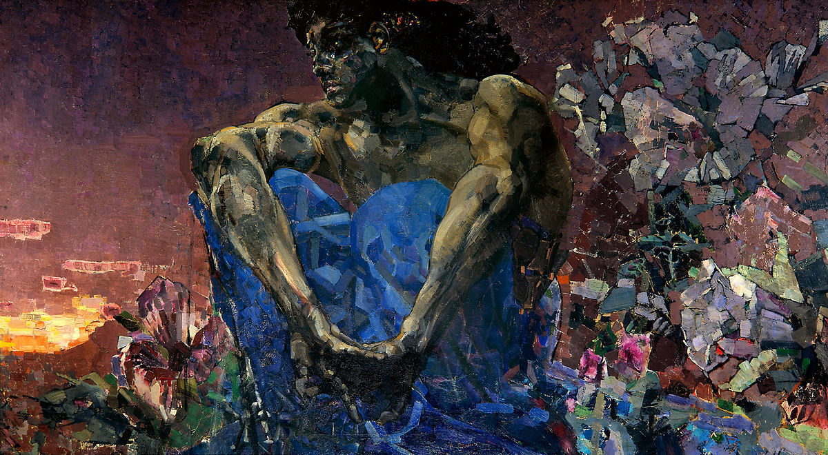 Михаил Врубель — «Демон (сидящий)» (1890)