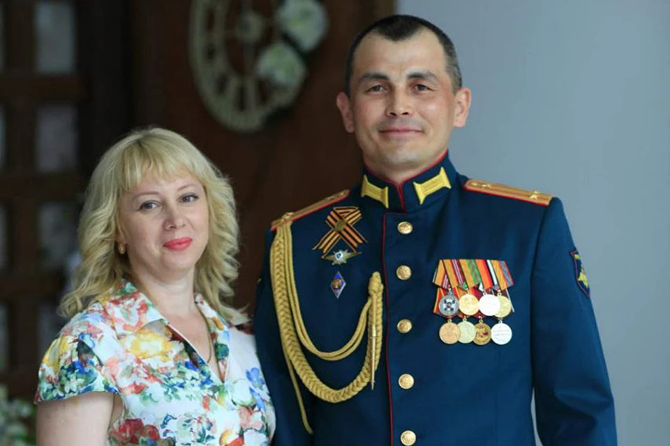 В парадной форме