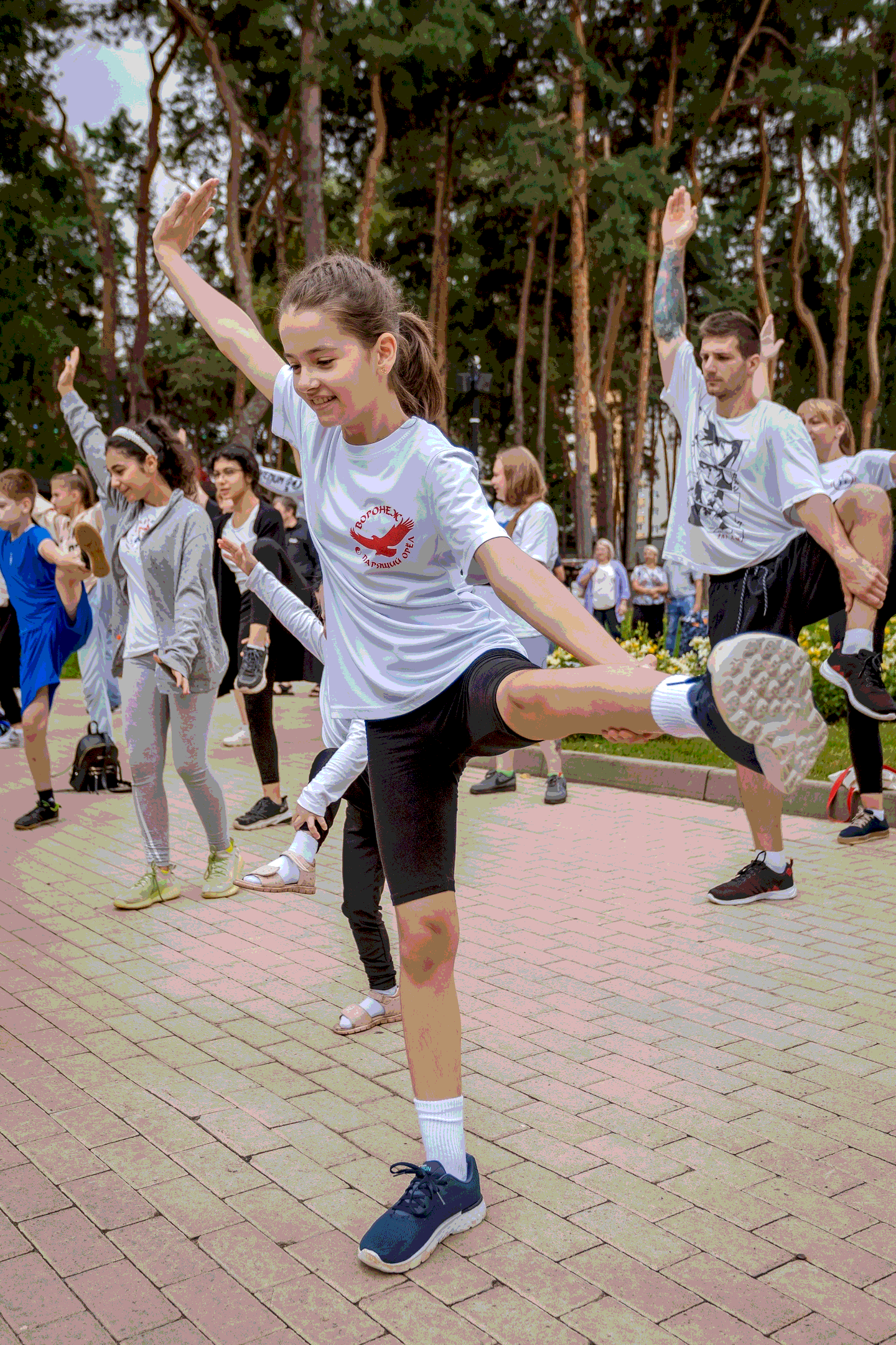 Тренировки во дворе