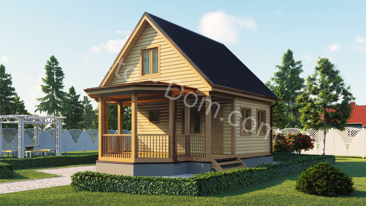 дом из бруса