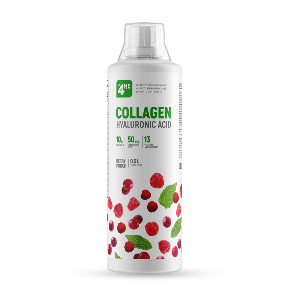 COLLAGEN (коллаген с гиалуроновой кислотой), жидкий, 1000 мл, All4Me ...