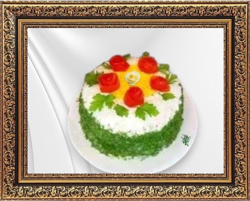 печеночный торт из куриной печени