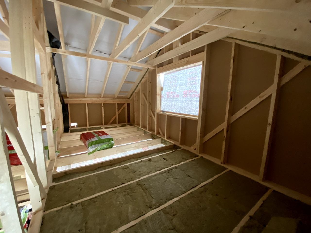 Утепление каркасного дома