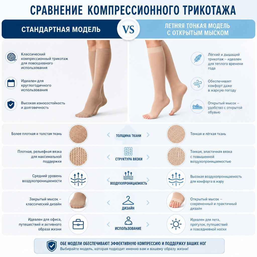 Схема нормального и несостоятельного венозного клапана