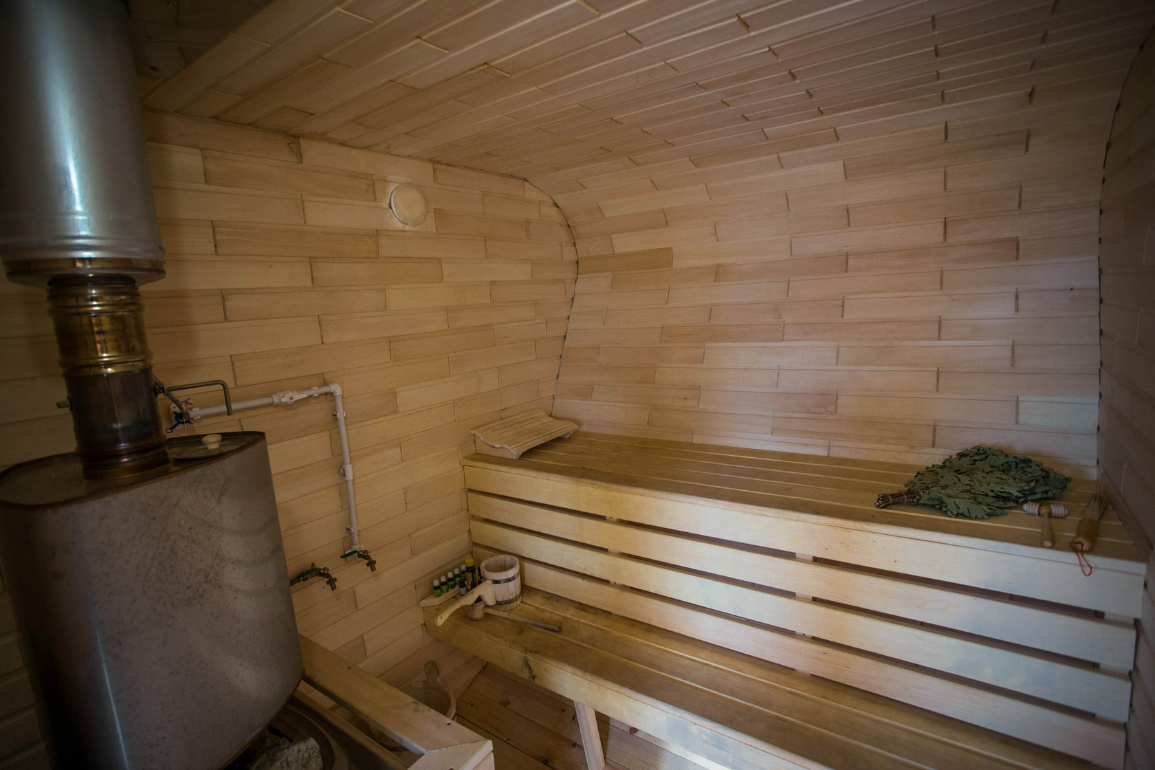 Северской каркасный дом баня