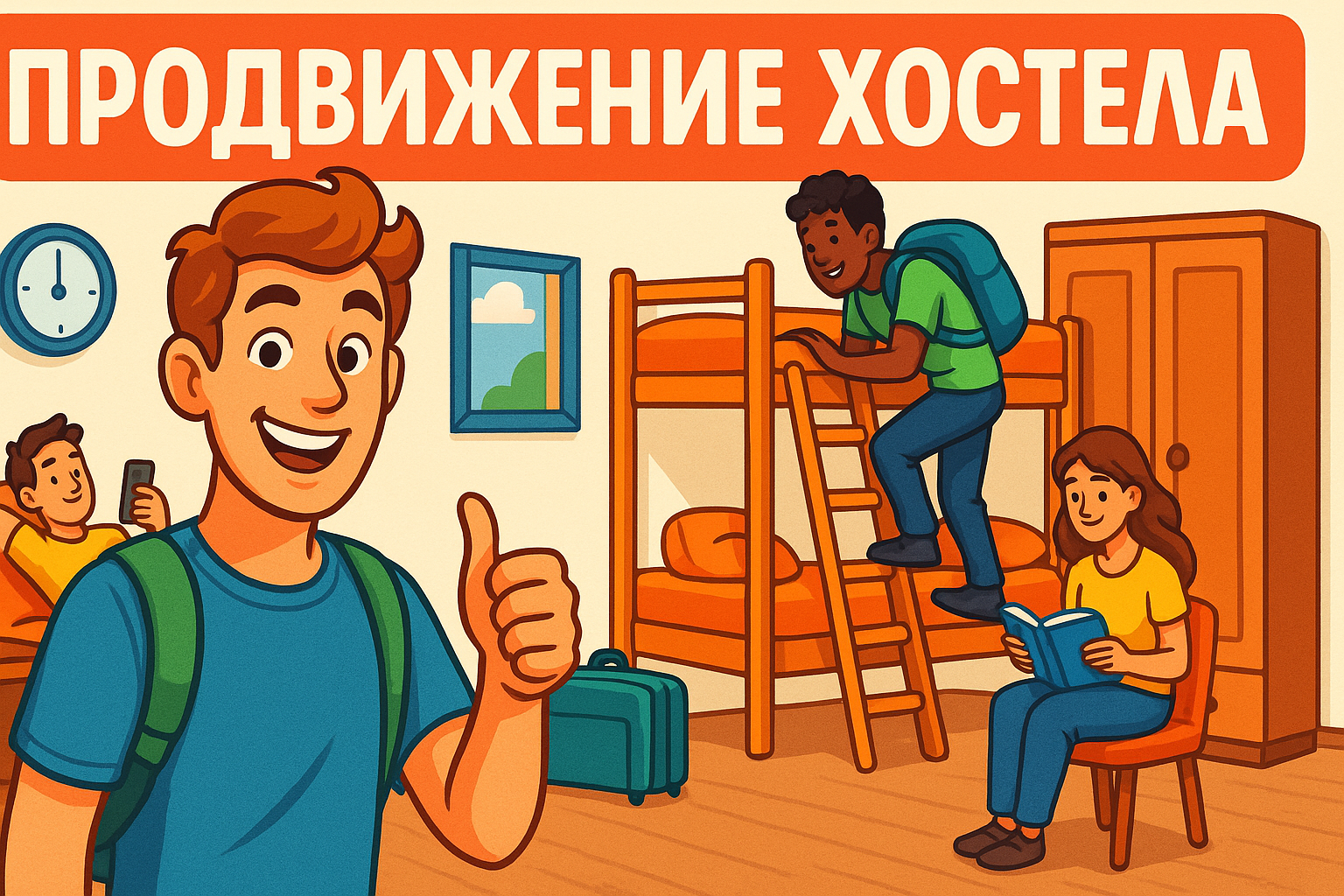 продвижение и реклама хостела