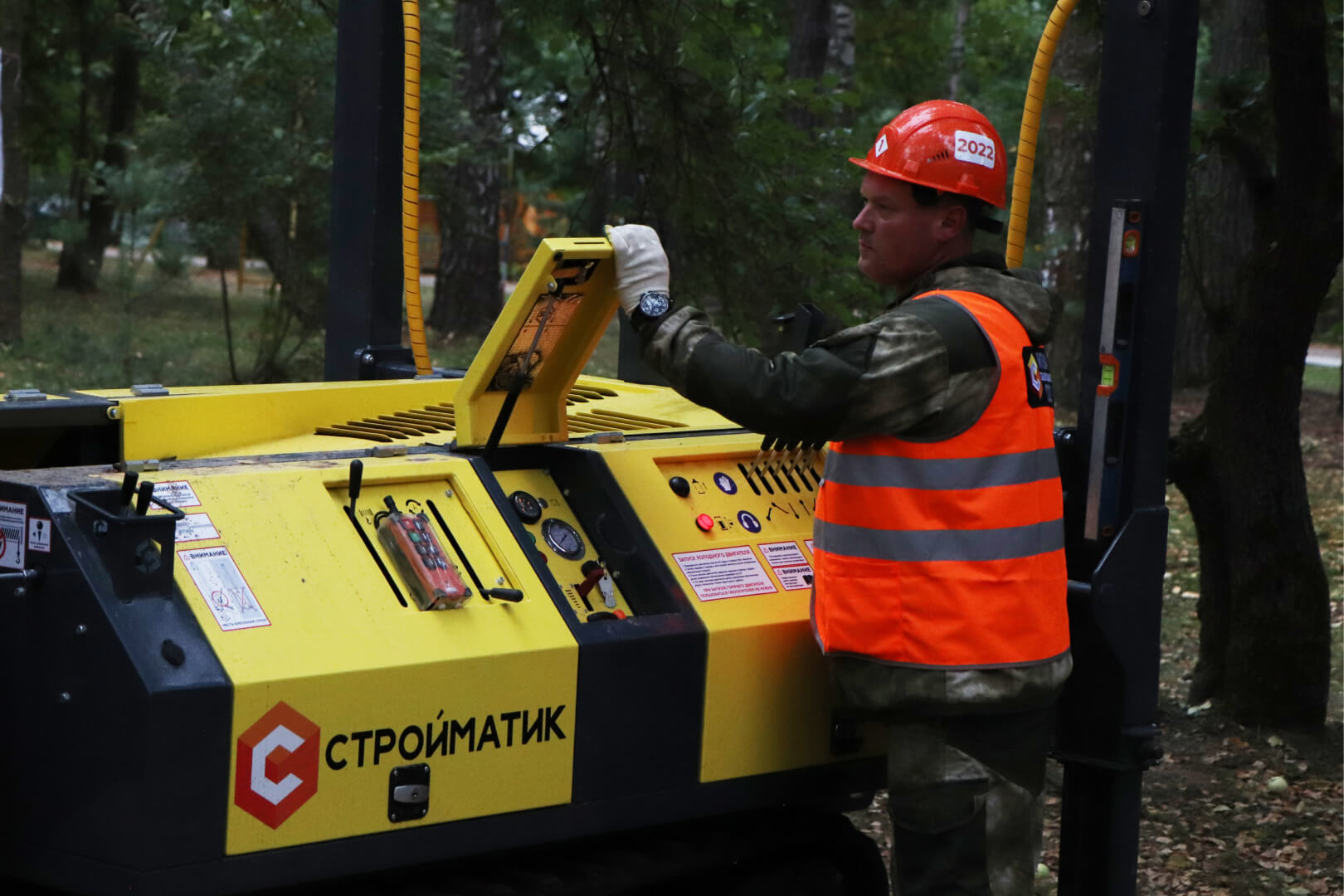 СГК-320 сваебойная установка Стройматик