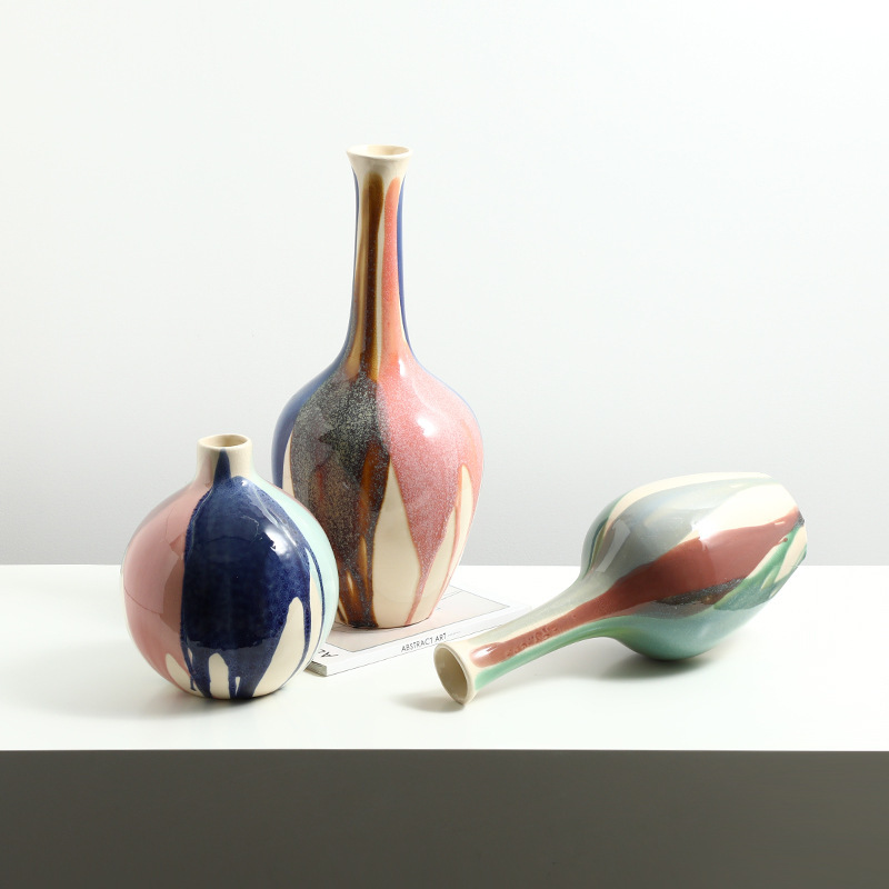 яркие вазы для интерьера из керамики