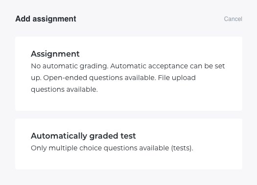 You can add an auto-check test to Zenclass